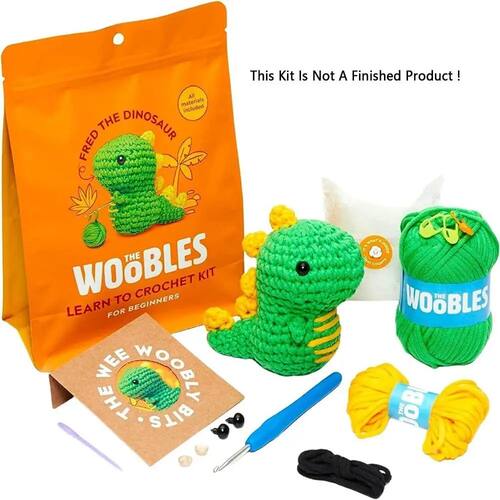 Beginner Crochet Kit with Crochet Hooks Yarn Set DIY Crochet