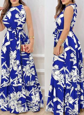 new sleeveless in layered neck tiered casual sundress dress