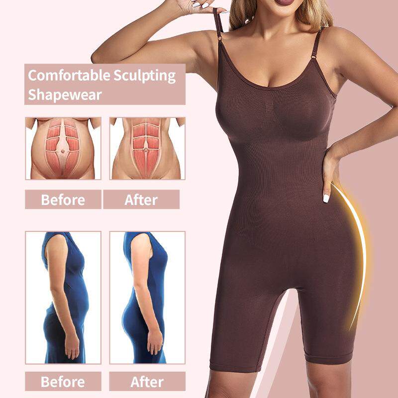 Large size postpartum hip lift seamless body shaper for