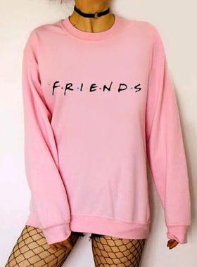 trip friends fan latter autumn graphic women shirt hoodie