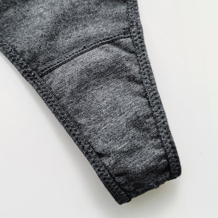 Cotton Print Womens Pants Wide Crotch High Band Leopard