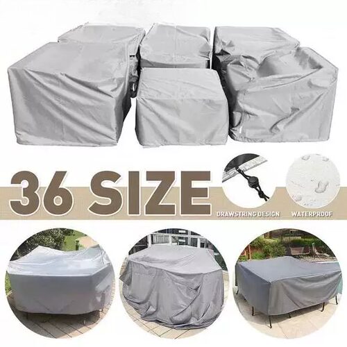 Multiple Size Outdoor Furniture Cover Sofa Chair Table Cover