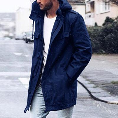 Mens casual fit style windbreaker jacket slim fashionable