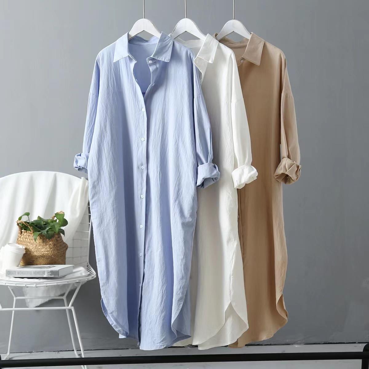 chic spring casual womens blouses korean clothing autumn