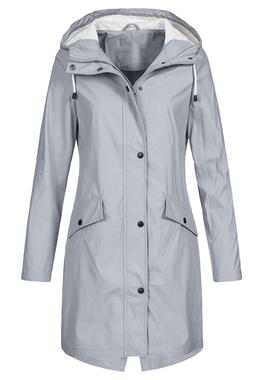 men jacket waterproof windbreakers womens mid-length