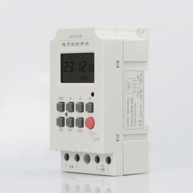 微电脑时控开关LR316S秒控秒定时器68组循环秒级控制时间开关12V