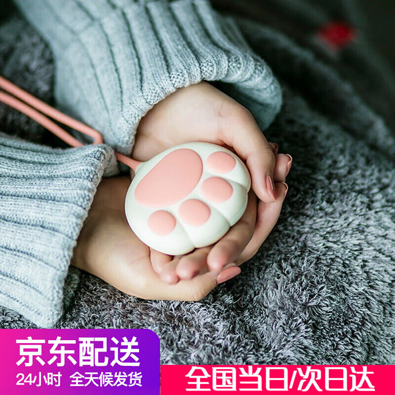 随想曲猫爪可爱女生暖手宝迷你暖宝宝usb充电便携暖手蛋生日礼物