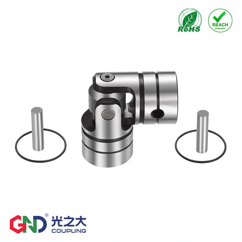 极速促HbZ01单节销钉固定式万向节联轴器十字轴精密连轴器大扭矩