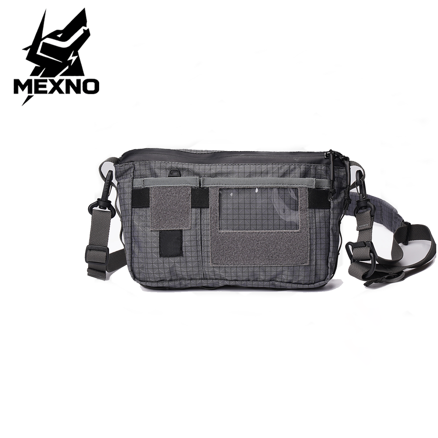 新款男士休闲便携手机挎包男款户外机能单肩包男生轻量运动证件包