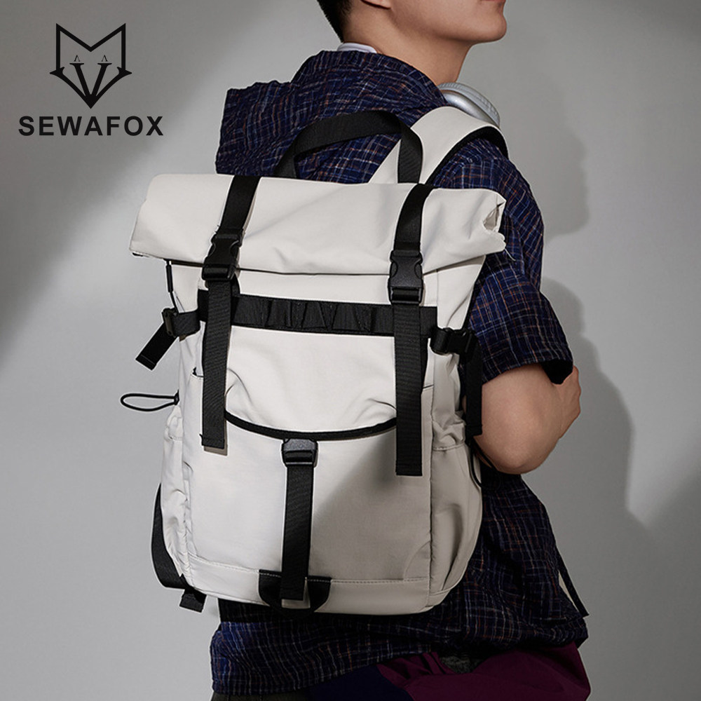 SEWAFOX男士多功能电脑双肩包