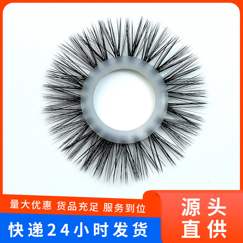 羊毛圈羊眼睛圈硅胶套马尾圈羊眼圈女性羊眼圈不掉毛男士羊眼毛圈