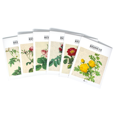 宫廷画师雷杜德手绘花卉画册