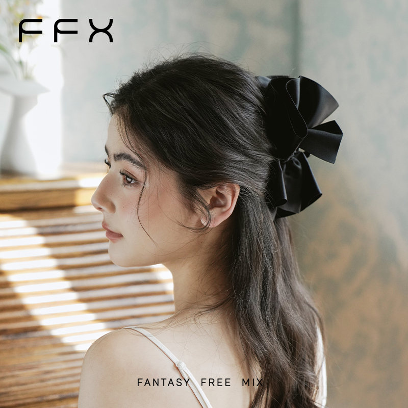 FFX抓夹布艺灵动多层饰品
