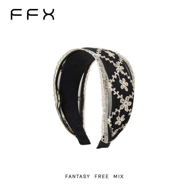 气质精致碎花女士发饰