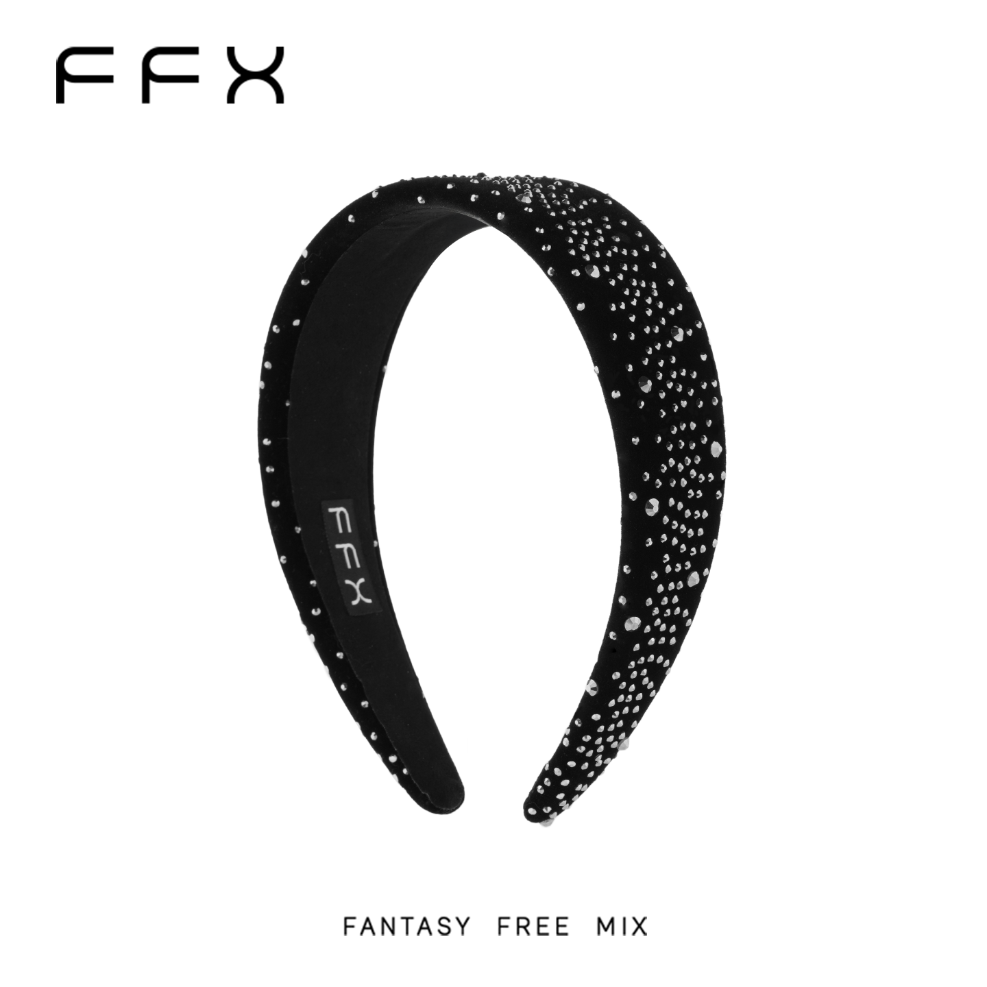 FFX[漫天星辰]烫钻丝绒发箍