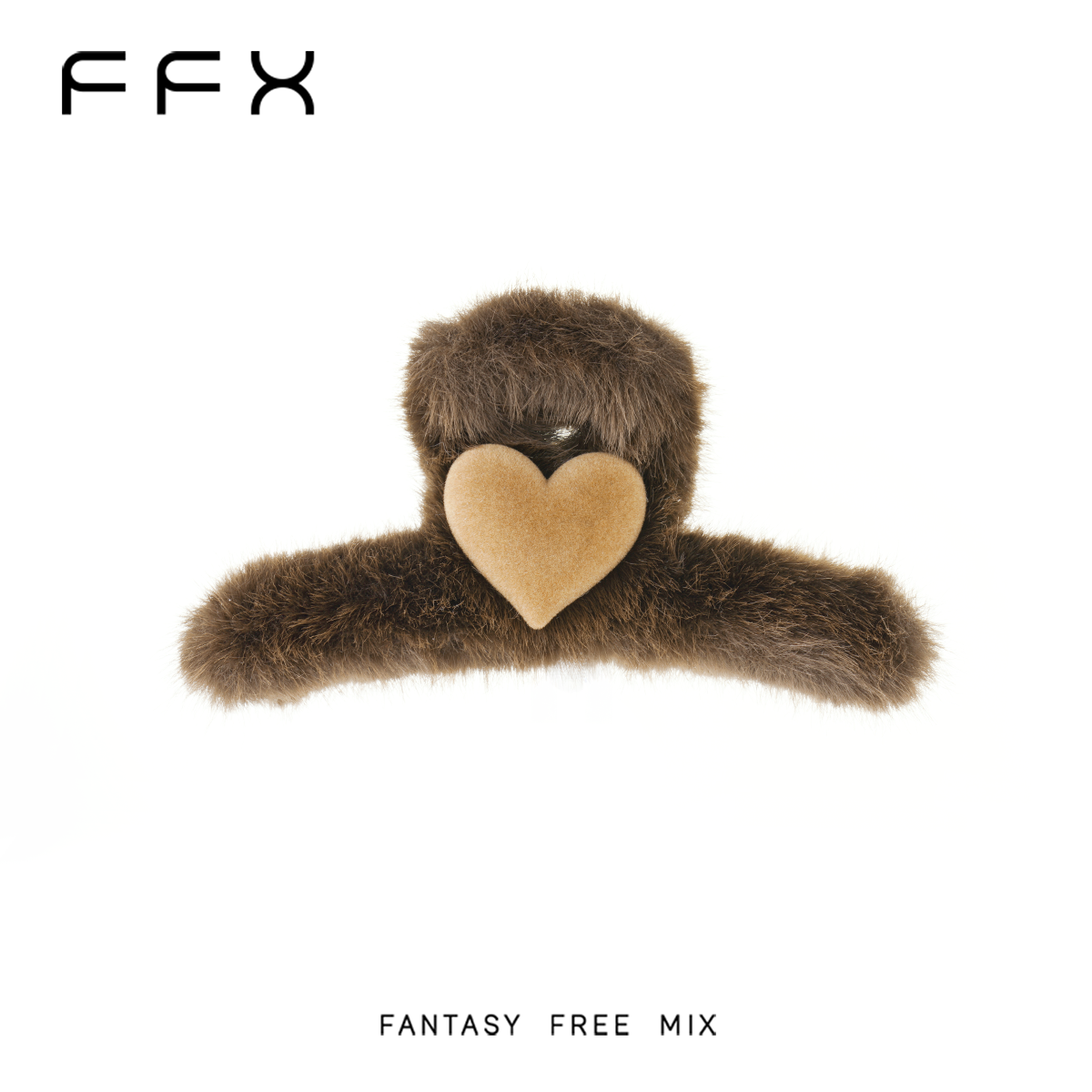 FFX弗弗西高级感环保毛绒抓夹