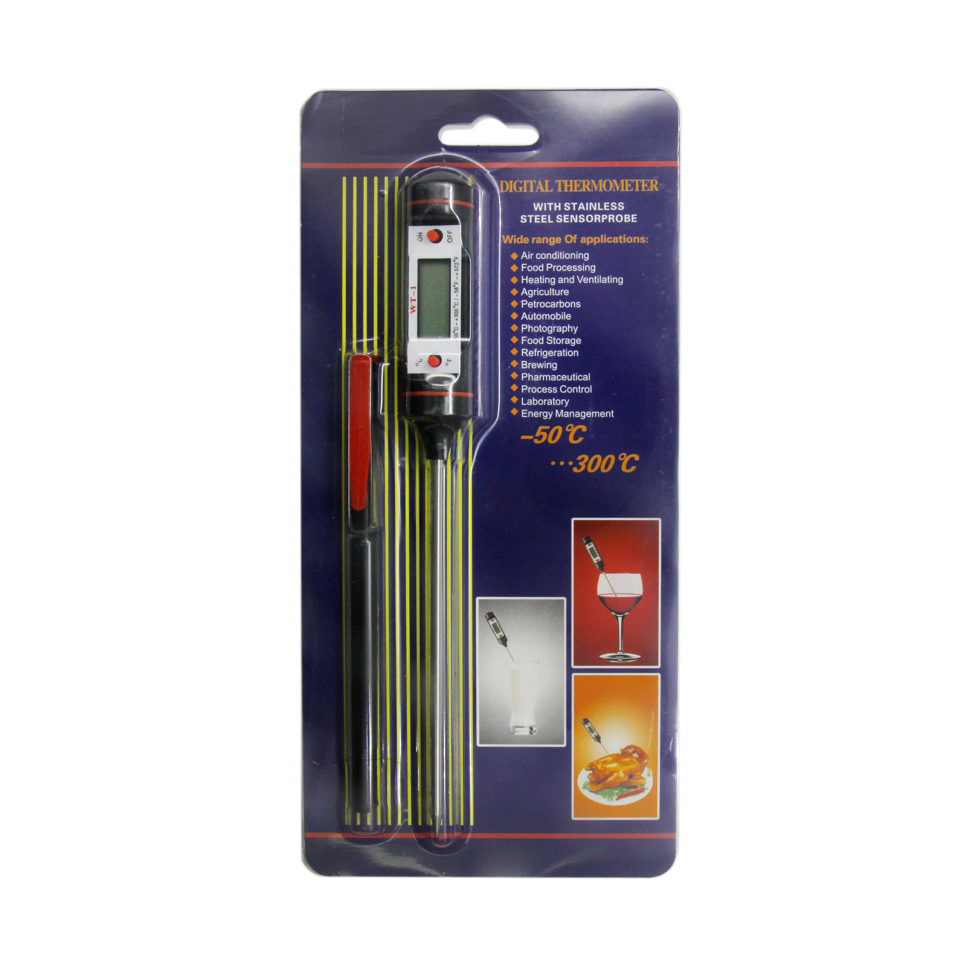 新品 WT-1食品温度计厨房烘培温度计探针式电数显液体烧烤油温计,五金/工具,热电偶温度计,淘宝优惠券,粉丝福利购,淘宝优惠卷