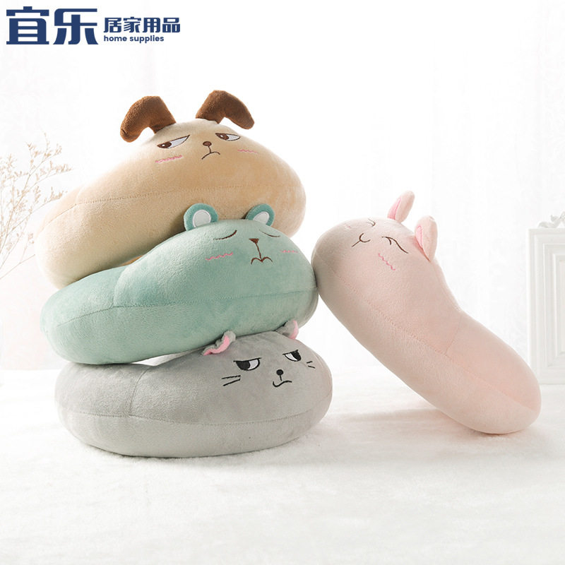 新品 travel pillow日系创意卡通U型枕pp棉旅游居家便携飞机枕,床上用品,U型枕/便携枕,淘宝优惠券,粉丝福利购,淘宝优惠卷