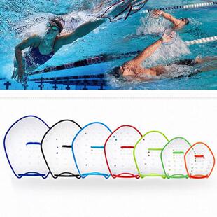 游泳训练手蹼划手掌游泳桨划水板蛙泳训练器儿童成人专业游泳装备