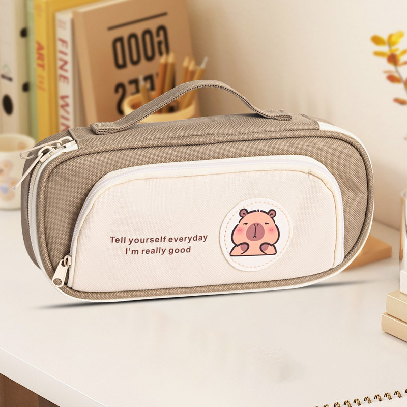 卡皮巴拉笔袋女小学生文