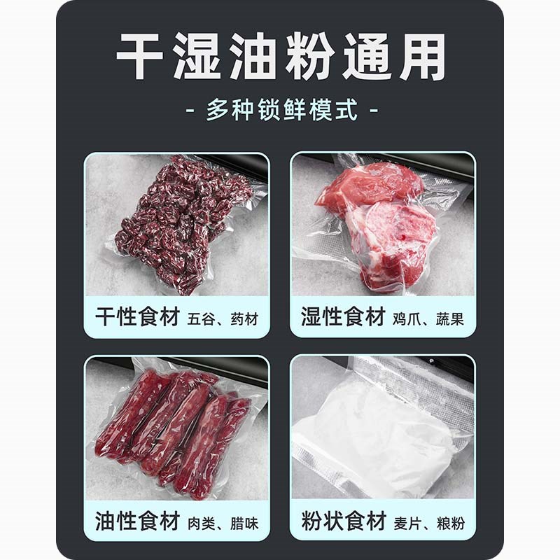 德国真空包装机封口机小型家用商用新款密封保鲜袋食品级抽真空机