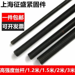 3米8.8级丝杆高强度牙条通丝全N螺纹M8M10M12M16 2米 1.2米 1.5米