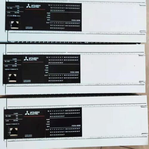 FX5U二手原装 三菱PLC FX5U-32/64/80MR/MT-ESO 40SSC-S 80SSC