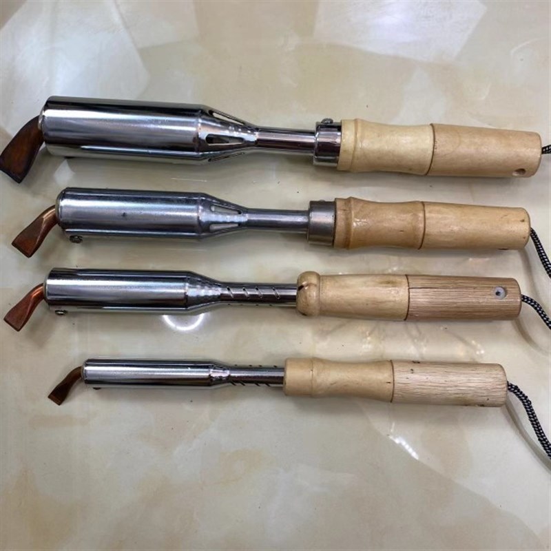 电动车通用220jV超大号电烙铁75W100W150W优质款加粗焊锡烙铁