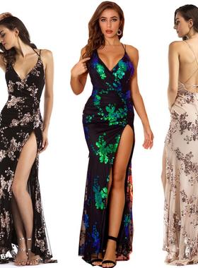 fantasy dress nightclub suspender sequin Womens sexy