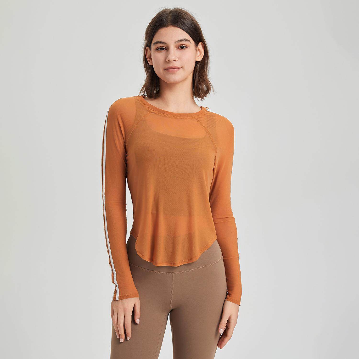 mesh training running -shirt loose fitness clothing gym