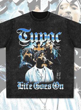 trend small round Retro short-sleeved neckline pure T-shirt