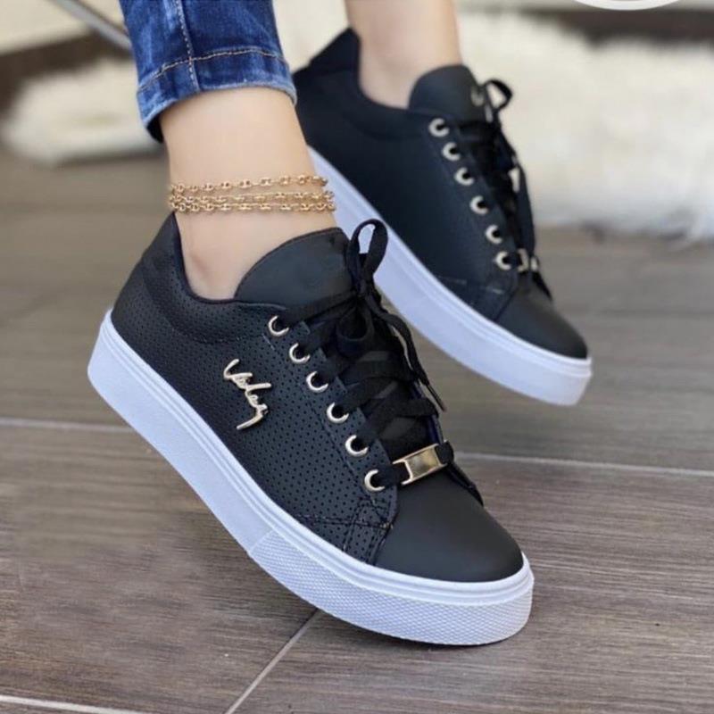tennis female shoes tenis size - sneakers flats platform