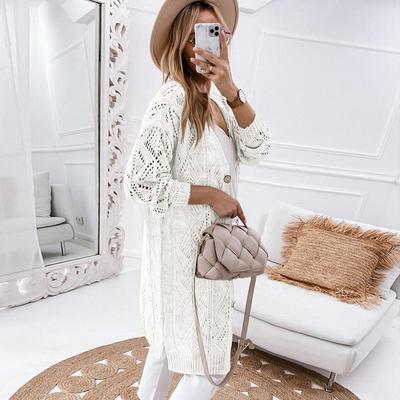 Single-breasted womens coat casual style twisted mid-length