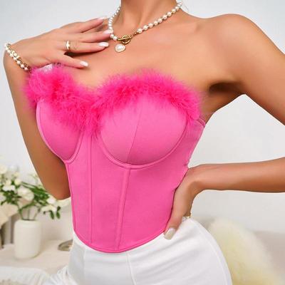 top tube herringbone ring steel shoulder gathered pads