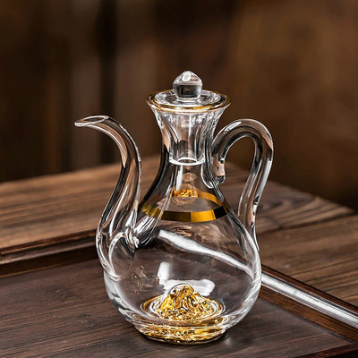 新中式白酒杯手握金山福禄白酒壶