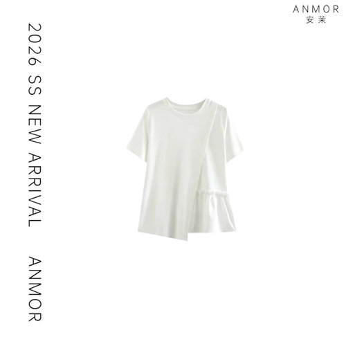 【玉米专享】ANMOR安茉【天泽短袖】时尚百搭休闲短袖
