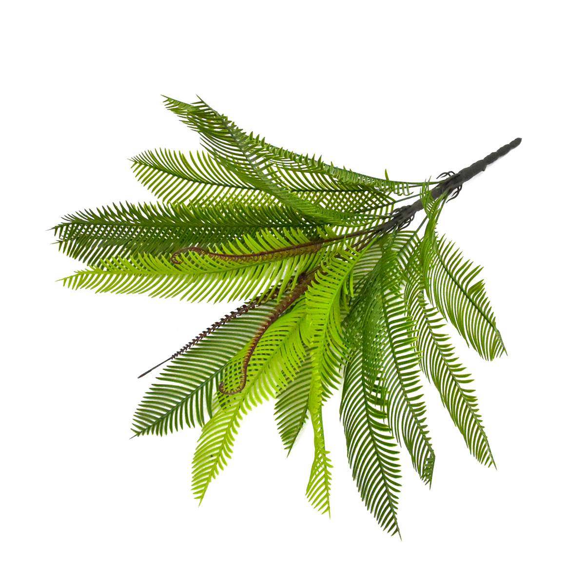 仿真塑料蕨类绿植大18头铁树叶葵扇蕨草园林绿化婚庆装饰软装网红