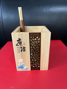 清正廉洁笔筒摆件创意时尚可爱北欧学生复古中国风收纳盒定制单位