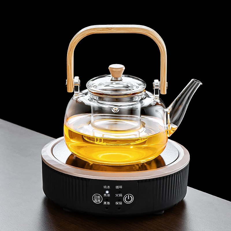 电陶炉煮茶器煮茶炉小型花茶养生茶具套装家用壶泡茶壶煮茶壶玻璃,餐饮具,茶壶,淘宝优惠券,粉丝福利购,淘宝优惠卷