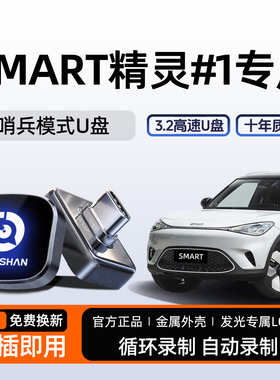 适用于奔驰smart精灵一号哨兵模式专用U盘1号/5汽车配件用品优盘