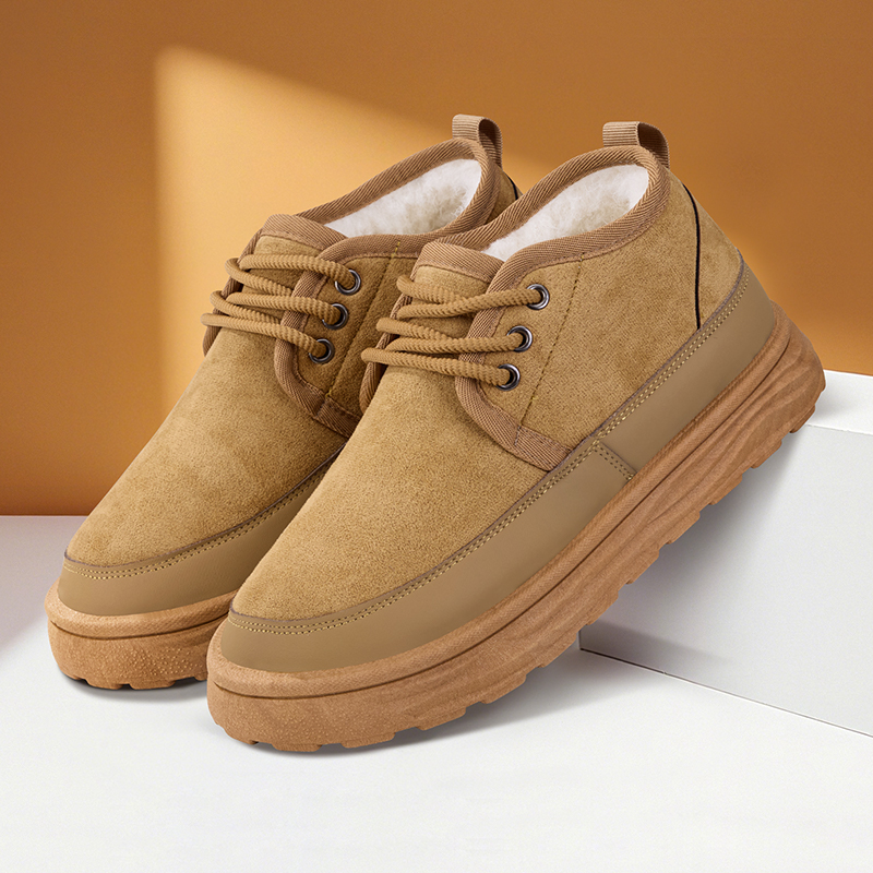 冬新款雪地靴加厚保暖爸爸棉靴