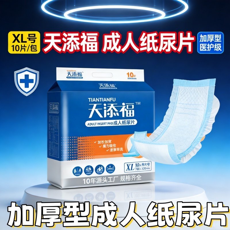 [术后防漏]天添福成人纸尿片U型透气高吸收 搭配内裤卧床老人产妇,孕妇装/孕产妇用品/营养,看护垫/一次性床垫,淘宝优惠券,粉丝福利购,淘宝优惠卷