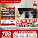 政府补贴 老板名气抽油烟机侧吸以旧换新补贴大吸力小尺寸A308