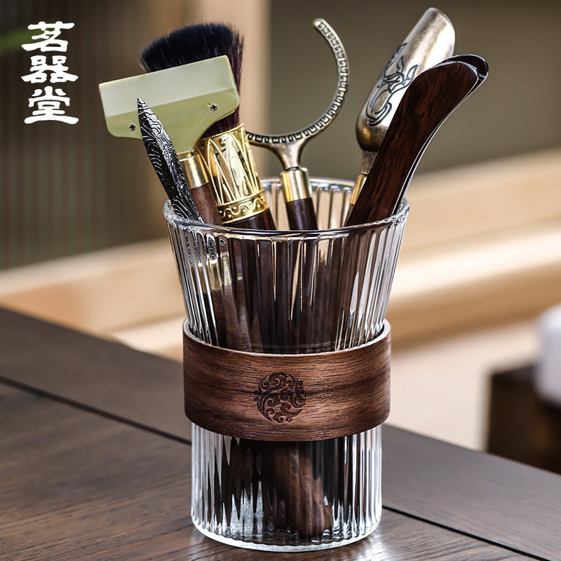 茗器堂功夫茶具配件玻璃茶道六君子大全家用套装茶刀茶勺茶夹杯叉,3C数码配件,USB多功能数码宝,淘宝优惠券,粉丝福利购,淘宝优惠卷