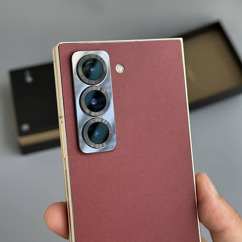 适用三星w25素皮背膜w24手机后膜w23后盖保护膜w22素皮贴w21手机后盖素皮膜