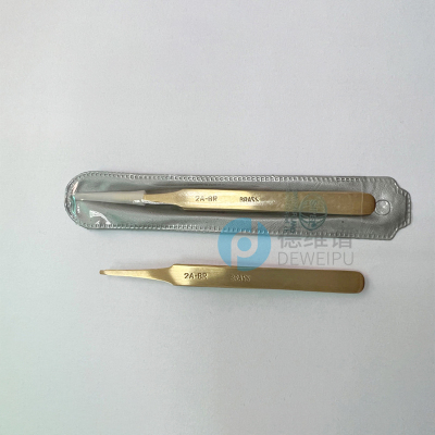 环球Sipel铜镊子2A-BR平头