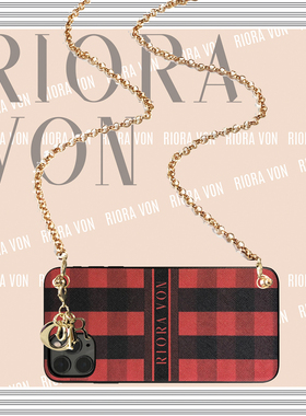 英国RIORA VO适用苹果11promax全包13/12mini/xsMax斜跨手机壳8p