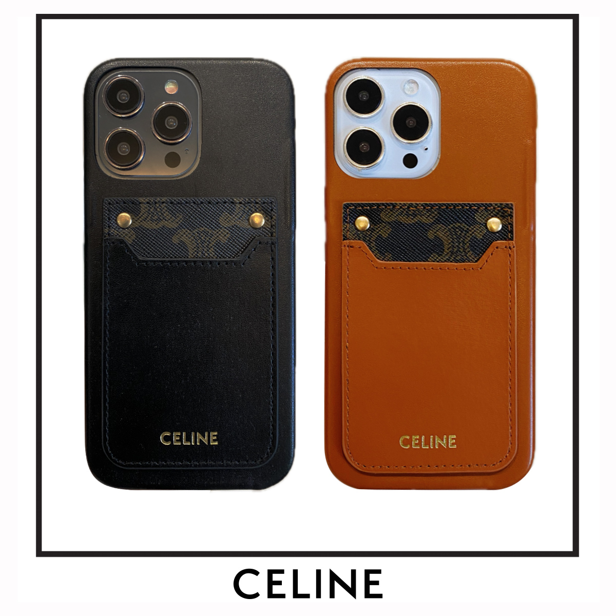 法国经典撞色老花卡套适用苹果14/15/16Promax斜跨肩带手机壳iPhone12/14/15/16Pro挂脖挂绳情侣款皮壳xr