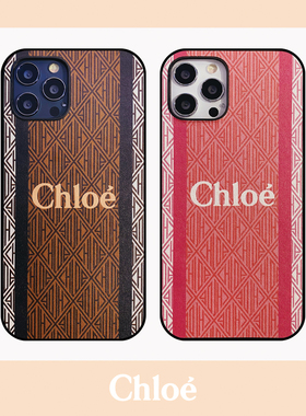 气质老花适用于iphone13/12手机壳11promax全包真皮苹果xs情侣xr