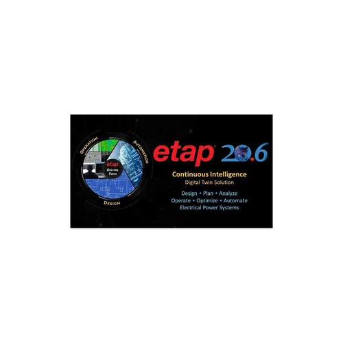 ETAP 20.6 中文版软件（无限版，全功能，非一机一码）